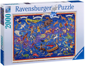 Пъзел Ravensburger от 2000 части - Съзвездия
