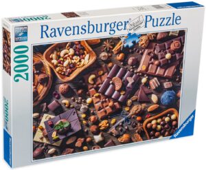 Пъзел Ravensburger от 2000 части - Шоколадов рай