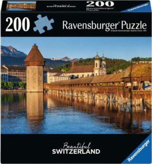 Пъзел Ravensburger от 200 части - Мостът Капелбрюке