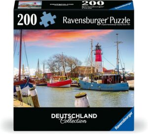 Пъзел Ravensburger от 200 части - Пристанището на Бюзум