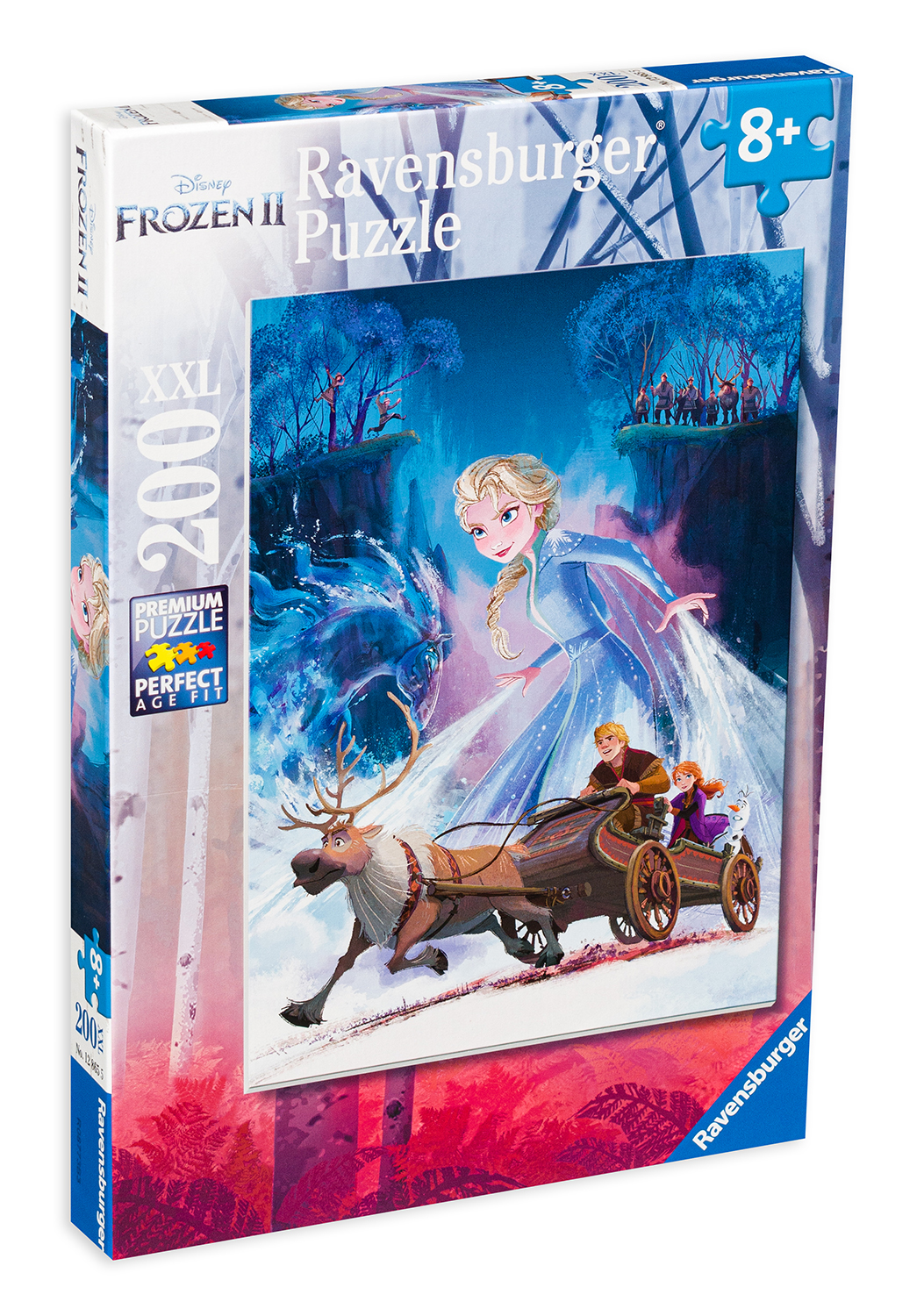 Пъзел Ravensburger от 200 XXL части - Магическата гора в Замръзналото кралство 2