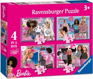 Пъзел Ravensburger от 24 части 4 в 1 - Барби