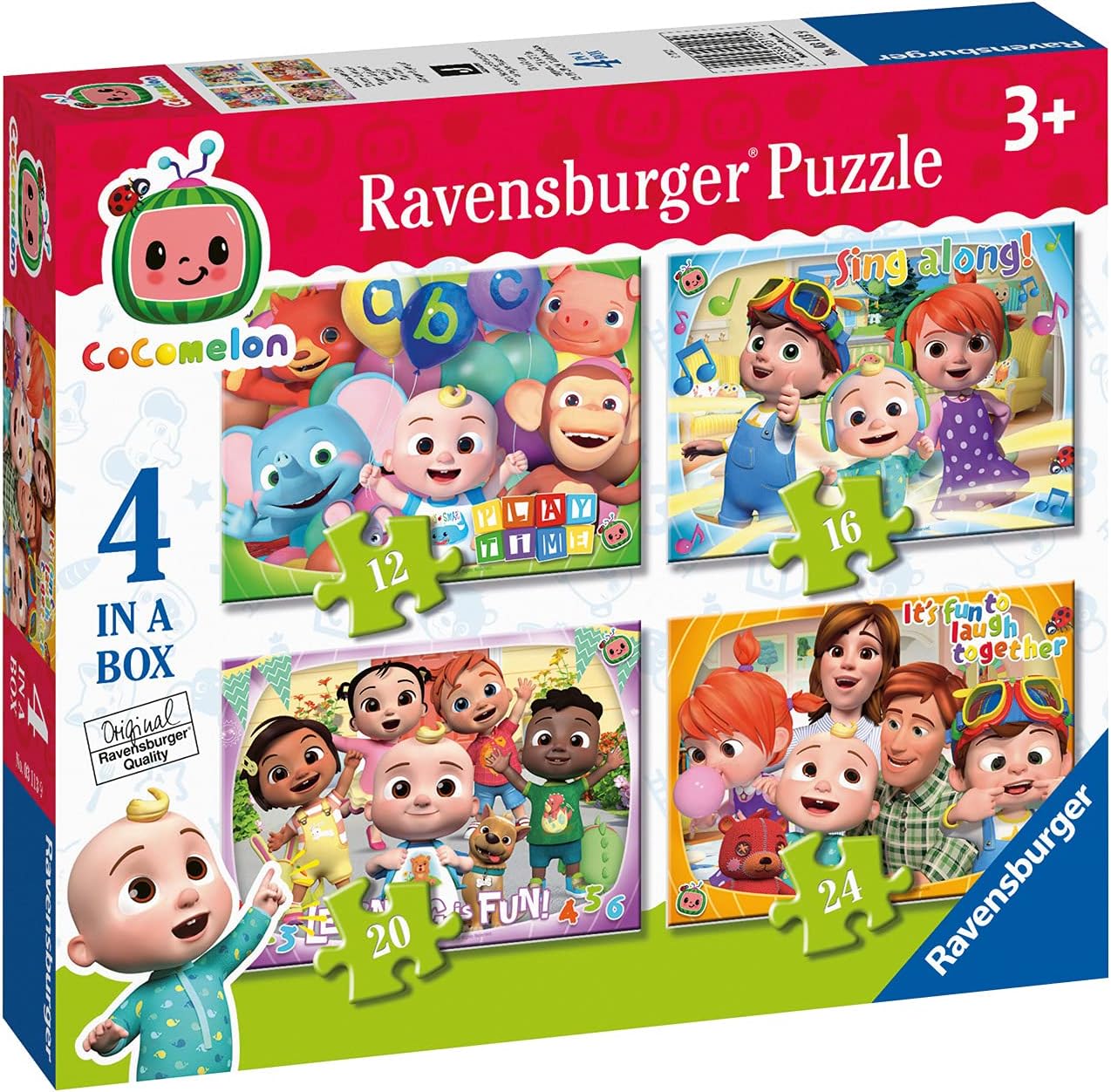 Пъзел Ravensburger от 24 части 4 в 1 - Cocomelon