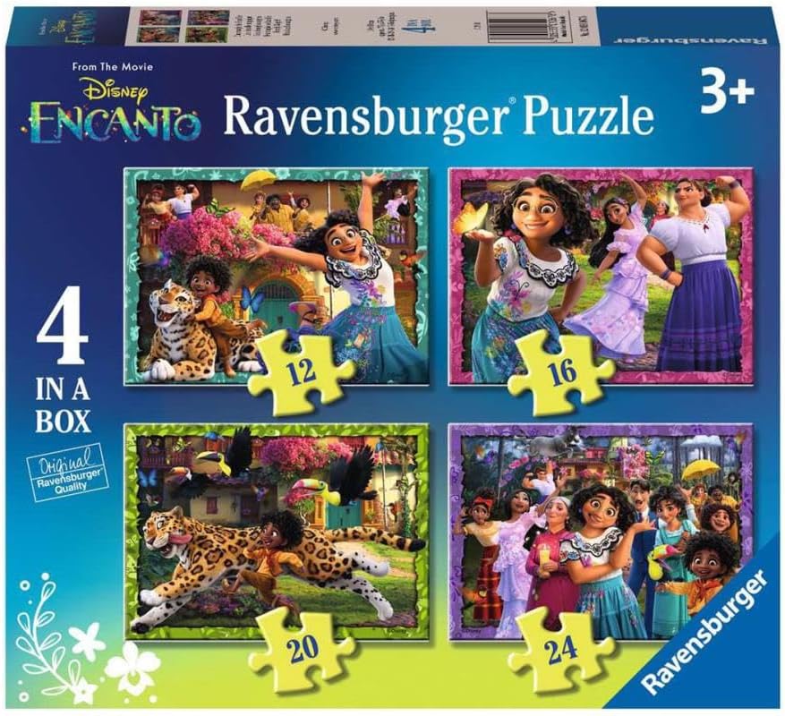 Пъзел Ravensburger от 24 части 4 в 1 - Енканто