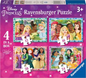 Пъзел Ravensburger от 24 части 4 в 1 - Дисни принцеси