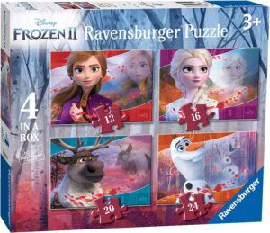 Пъзел Ravensburger от 24 части 4 в 1 - Замръзналото Кралство II