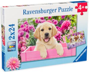 Пъзел Ravensburger от 2 x 24 части - Аз и моят приятел