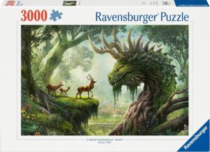 Пъзел Ravensburger от 3000 части - Горският дракон се събужда
