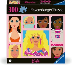 Пъзел Ravensburger от 300 части - Барби: Многото лица на силните жени