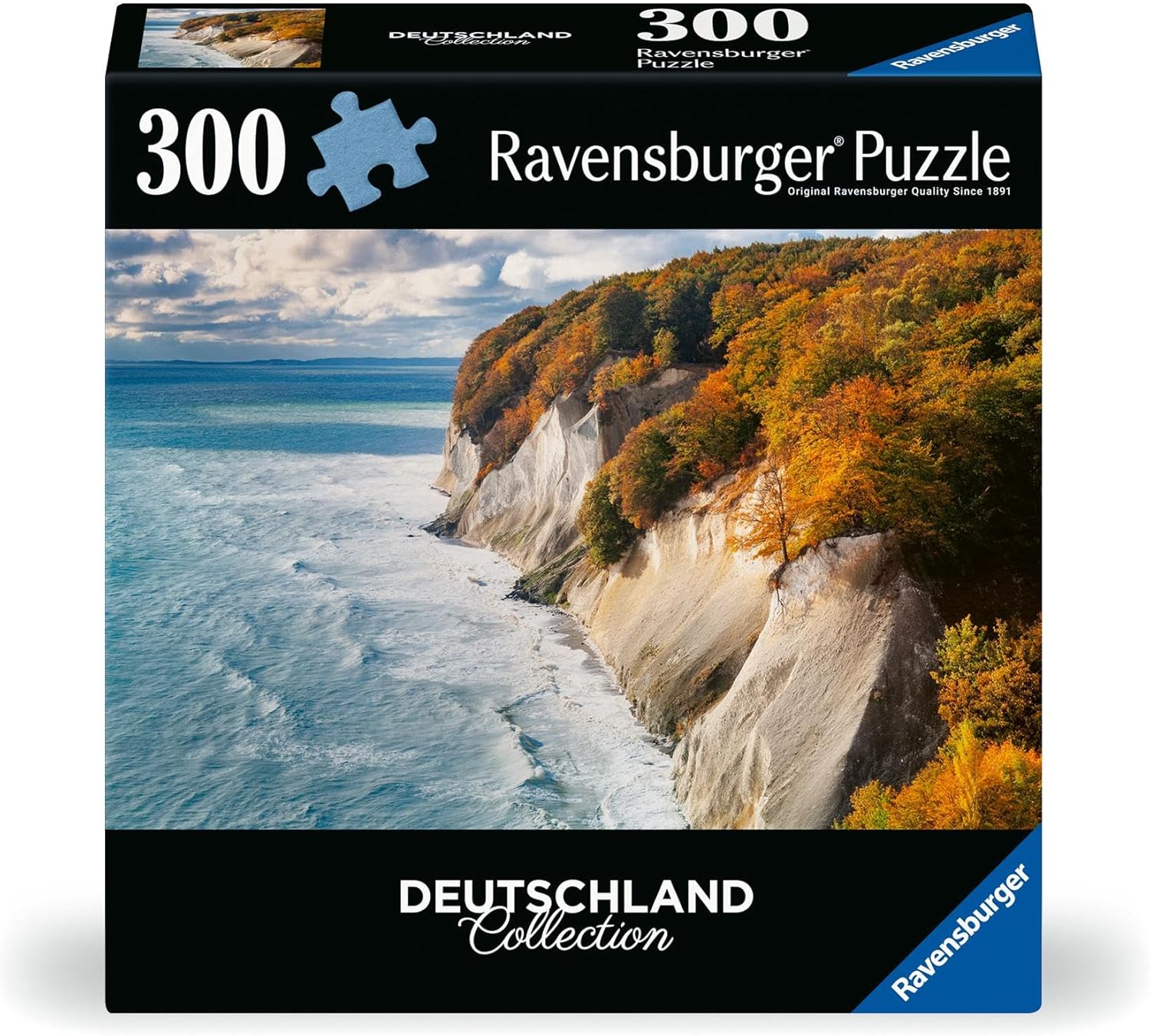 Пъзел Ravensburger от 300 части - Скали на остров Рюген