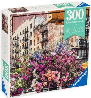 Пъзел Ravensburger от 300 части - Цветя в Ню Йорк