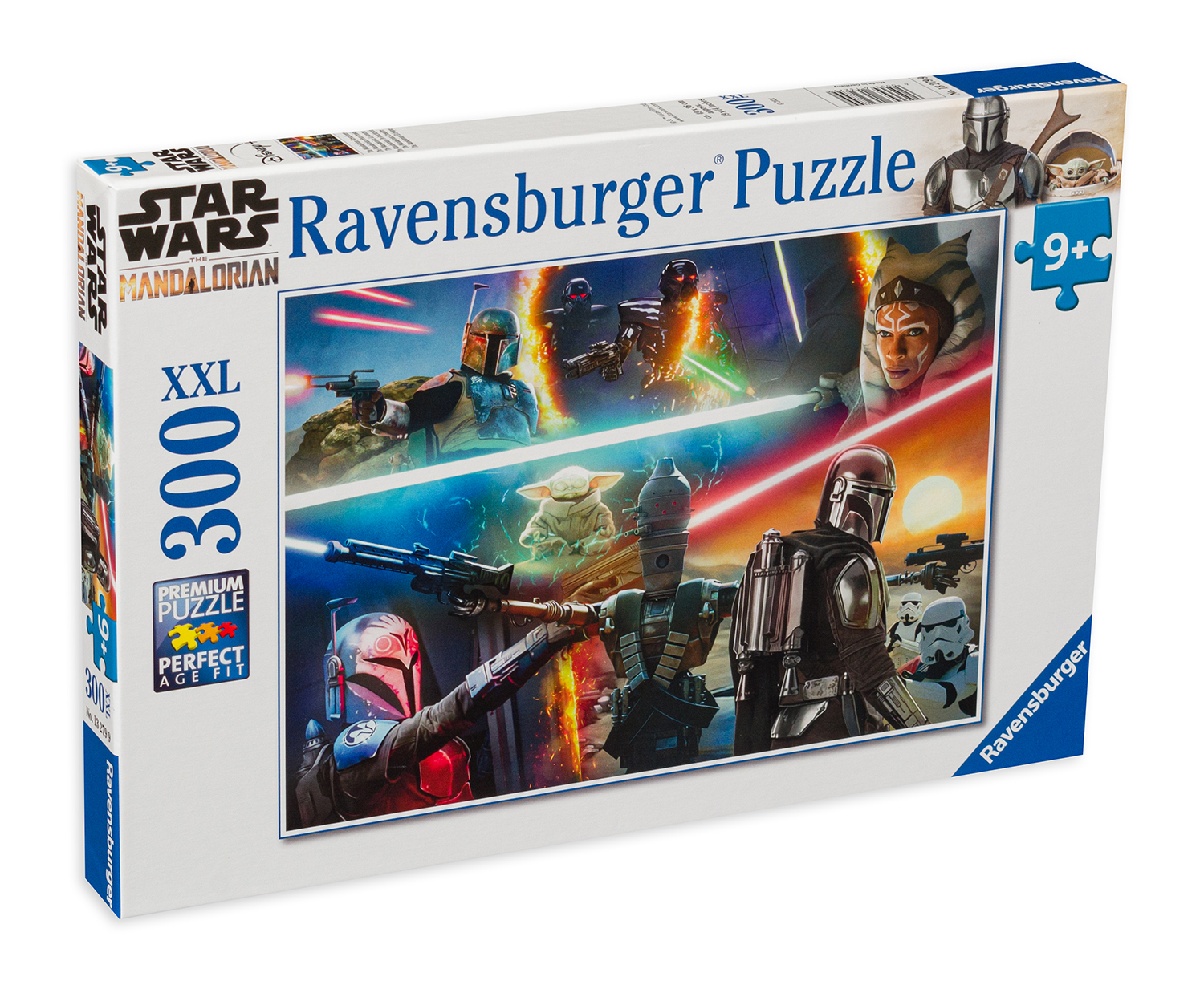Пъзел Ravensburger от 300 XXL части - Мандалорецът: Кръстосан огън