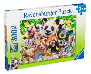 Пъзел Ravensburger от 300 XXL части - Селфи на диви животни