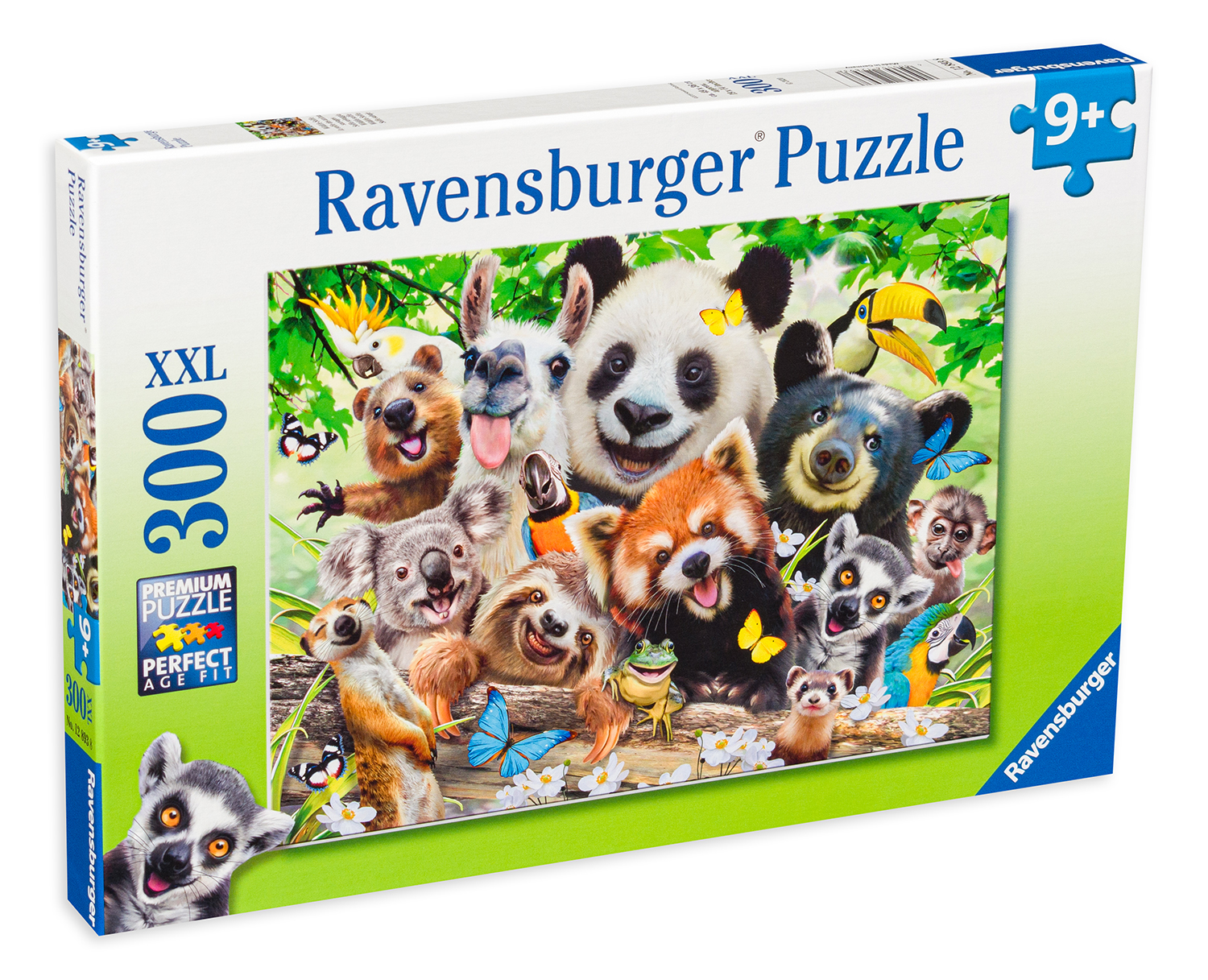 Пъзел Ravensburger от 300 XXL части - Селфи на диви животни