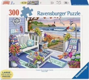 Пъзел Ravensburger от 300 XXL части - Слънчев морски бряг