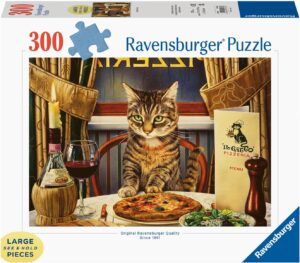 Пъзел Ravensburger от 300 XXL части - Вечеря за един