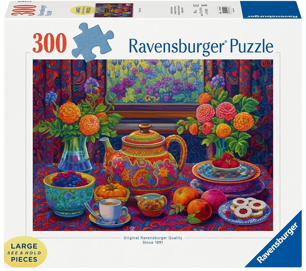 Пъзел Ravensburger от 300 XXL части - Време за чай