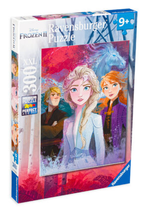 Пъзел Ravensburger от 300 XXL части - Замръзналото кралство 2, Елза, Анна и Кристоф