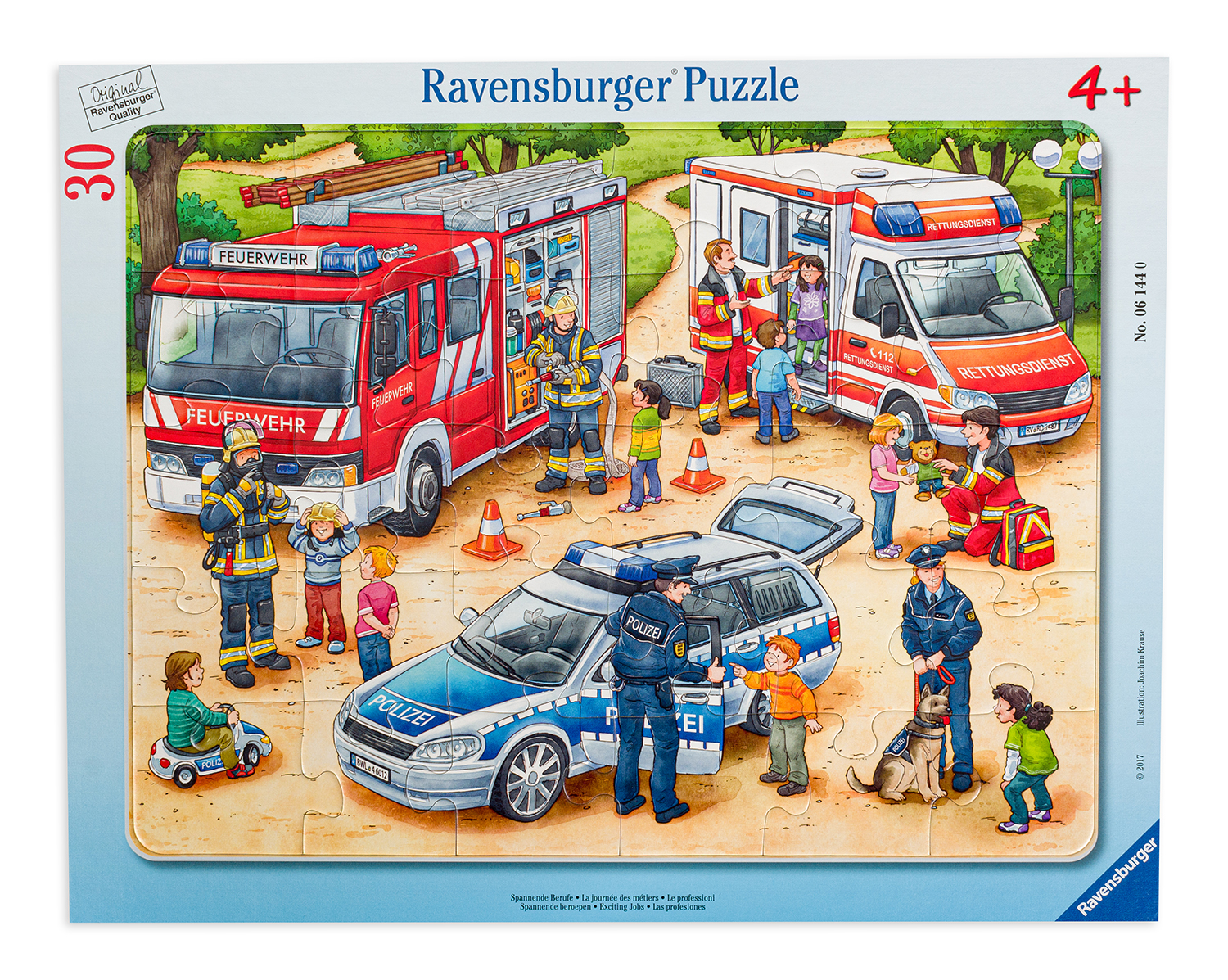 Пъзел Ravensburger от 30 части - Вълнуващи професии