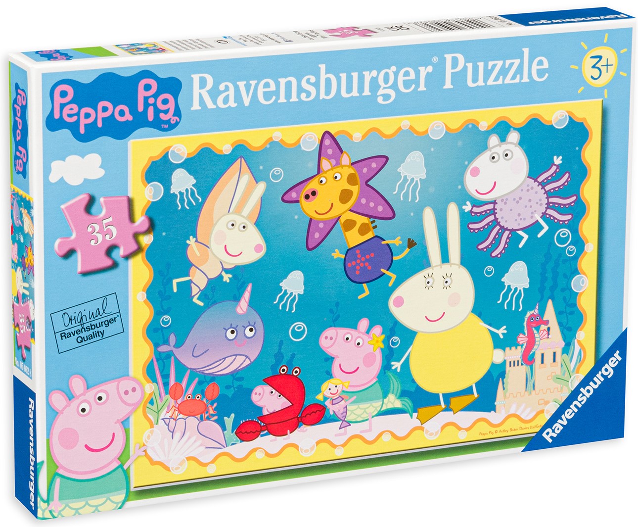 Пъзел Ravensburger от 35 части - Подводно приключение с Пепа