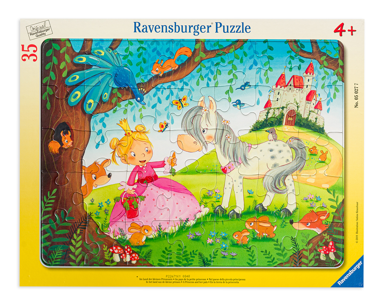 Пъзел Ravensburger от 35 части - Земята на малката принцеса