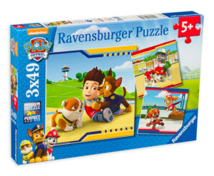 Пъзел Ravensburger от 3 x 49 части - Герои в униформи, Пес Патрул