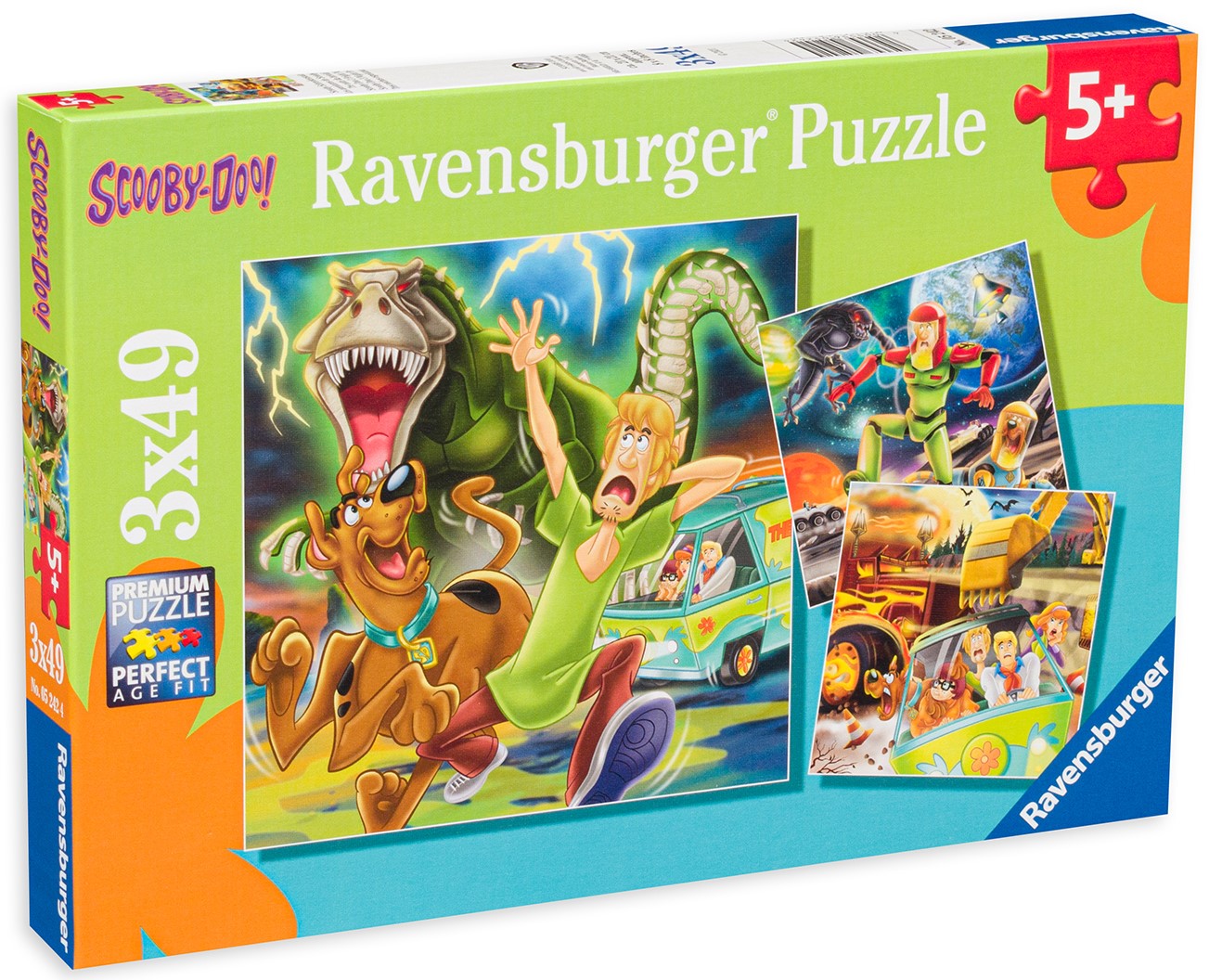 Пъзел Ravensburger от 3 x 49 части - Скуби Ду