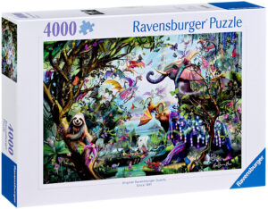 Пъзел Ravensburger от 4000 части - Тропически дракони