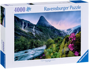 Пъзел Ravensburger от 4000 части - Зашеметяващо планинско настроение