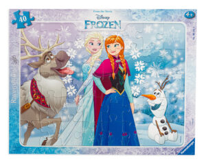 Пъзел Ravensburger от 40 части - Елза и Ана, Замръзналото кралство