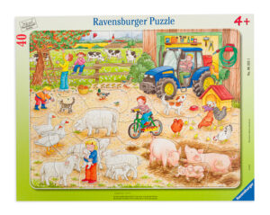 Пъзел Ravensburger от 40 части - Ферма