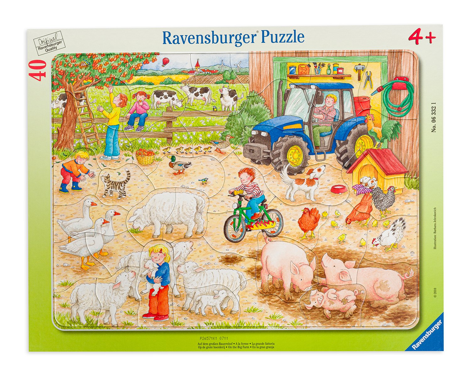 Пъзел Ravensburger от 40 части - Ферма