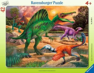 Пъзел Ravensburger от 42 части - Спинозавър