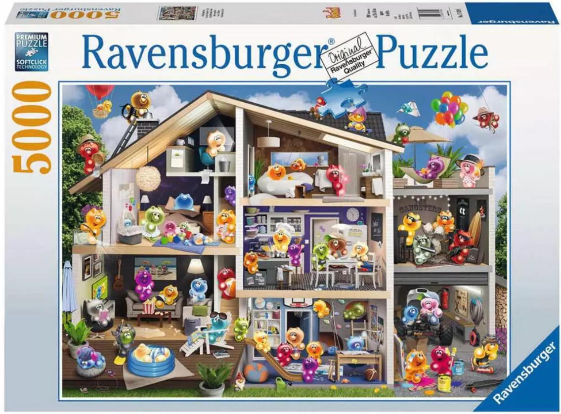 Пъзел Ravensburger от 5000 части - Къщата за кукли на Гелини