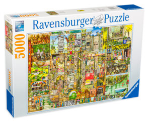 Пъзел Ravensburger от 5000 части - Странният град