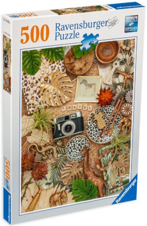 Пъзел Ravensburger от 500 части - Артистични занимания