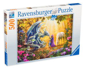 Пъзел Ravensburger от 500 части - Драконов шепот
