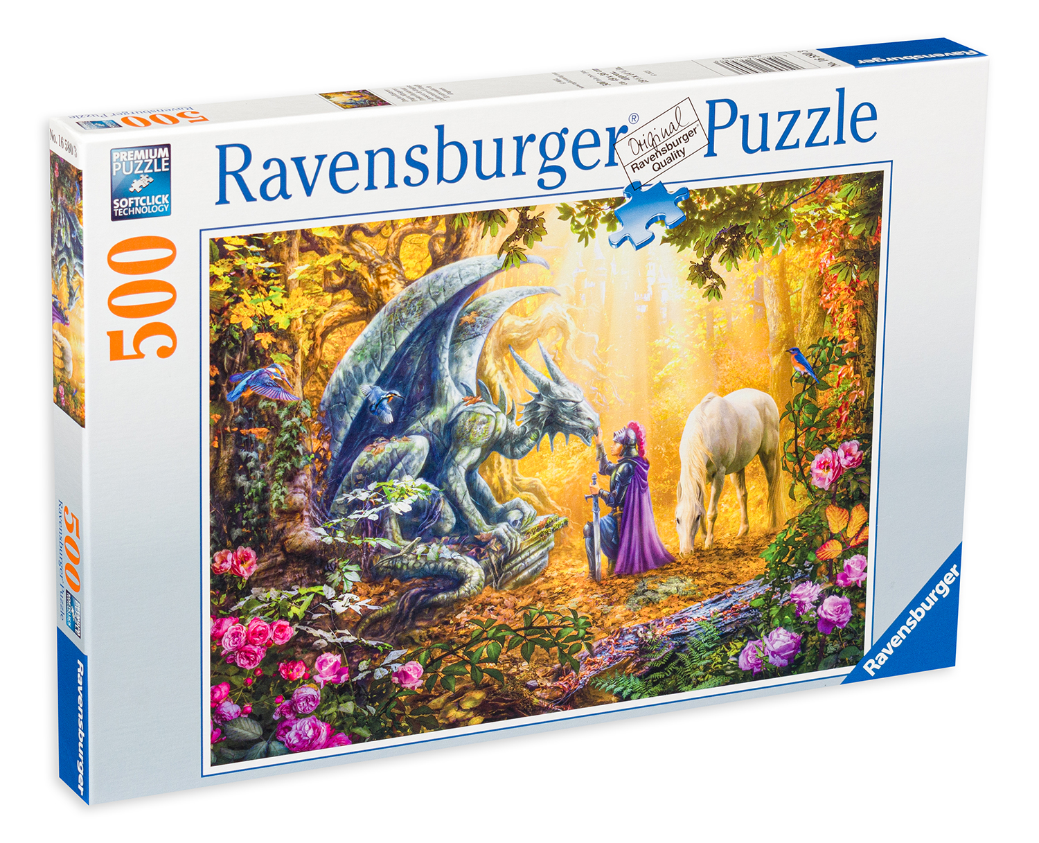 Пъзел Ravensburger от 500 части - Драконов шепот