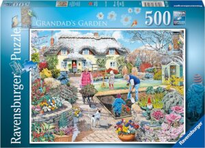 Пъзел Ravensburger от 500 части - Дядовата градина