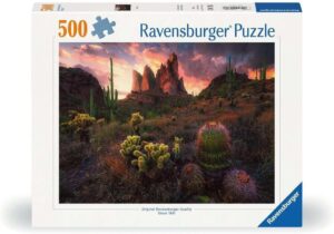 Пъзел Ravensburger от 500 части - Кактуси