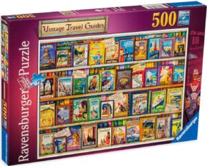 Пъзел Ravensburger от 500 части - Колаж на пътешественика
