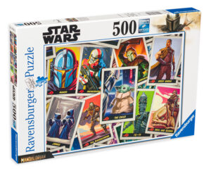 Пъзел Ravensburger от 500 части - Колаж с Мандалореца