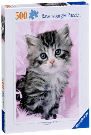 Пъзел Ravensburger от 500 части - Котешка сладост