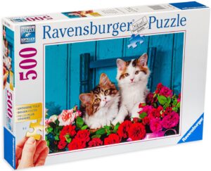 Пъзел Ravensburger от 500 части - Котета