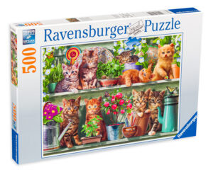 Пъзел Ravensburger от 500 части - Котета