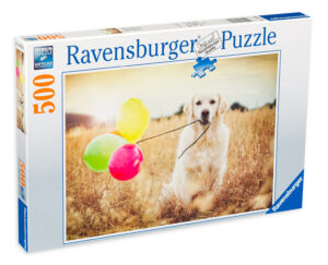 Пъзел Ravensburger от 500 части - Куче с балон