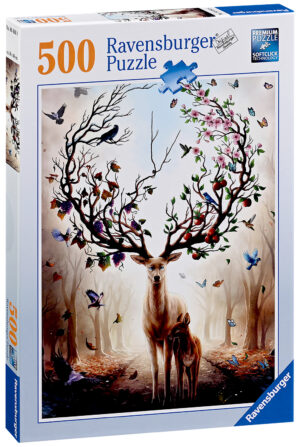 Пъзел Ravensburger от 500 части - Магически елен
