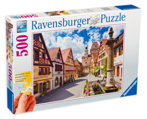 Пъзел Ravensburger от 500 части - Малък град в Германия