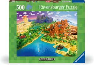 Пъзел Ravensburger от 500 части - Майнкрафт