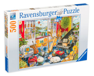 Пъзел Ravensburger от 500 части - Музикалната стая